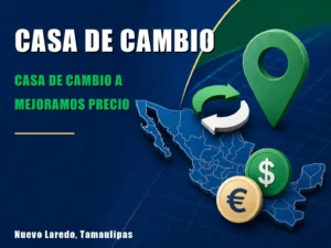 Casa de cambio a mejoramos precio
