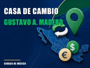Casa de cambio cerca de Gustavo A. Madero