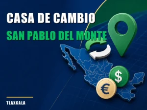 Casa de cambio cerca de San Pablo del Monte