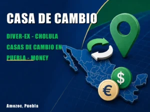 Diver-Ex - Cholula Casas de Cambio en Puebla - Money Exchange - Centro Cambiario - Currency Exchange - Centenario